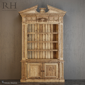 RH Entablature Bookcase Cabinet