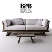 b&b sofa & table