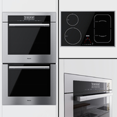 Miele - dual universal oven H 6780 BP2 and cooking surface KM 6347