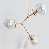 Pendant lamp Branching Bubbles