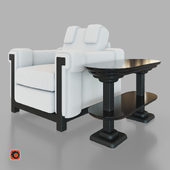 Lilia Armchair and Table