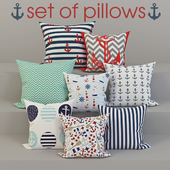 pillows set marine theme set of 8 pillows sea theme