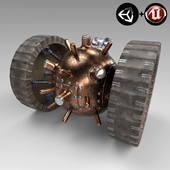 Steampunk Wheelmine