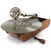 Portable gramophone