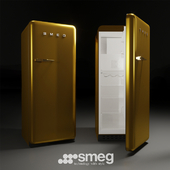 Отдельностоящий холодильник SMEG FAB28RDG