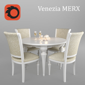 Стол и стулья Venezia Merx