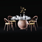 Porada Chair and Table