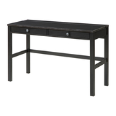 HEMNES Desk with 2 drawers, black-brown. Ikea /
