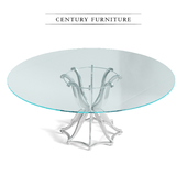 Century Furniture - Metal Base Dining Table