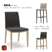 Situs - Baia chair & bar stool