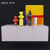 Scandinavian Glass Vases by West Elm