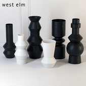 West Elm Totem Vases