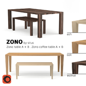 Situs - Zono table & coffee table