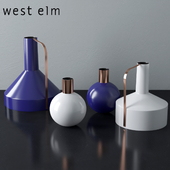 West Elm Enamel + Copper Vases