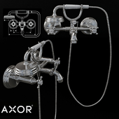 AXOR MONTREUX 2-handle bath mixer for installed installation