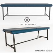 Mandarin Bench by Stellar Works
