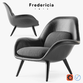 Fredericia Swoon armchair