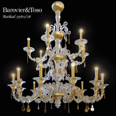 chandelier Barovier & Toso Baikal 5560/18