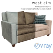 Sofa Henry Loveseat (66 ") West Elm