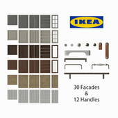 Facades and handles IKEA