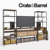 Crate & Barrel Knox Media console
