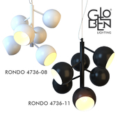 Pendant lamps RONDO 4736-08 and RONDO 4736-11 from Globen Lighting