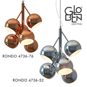 Pendant lamps RONDO 4736-52 and RONDO 4736-76 from Globen Lighting