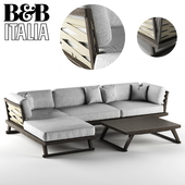 b&b sofa & table