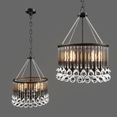 Lamp midlight verona crystal chandelier 76