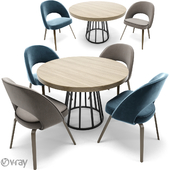 Saarinen Executive Dining Chair & Round Table