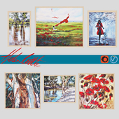The selection of pictures of artist Helen Cottle №4. Collection Acrylic.