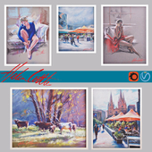 The selection of pictures of artist Helen Cottle №7. Collection Pastel.