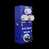 The Mosky Analog Blue Delay Foot Pedal
