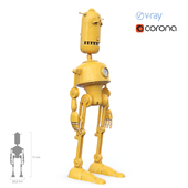 Yellow robot