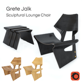 Chair and table Grete Jalk