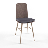 4-Leg Wooden Conical Chair