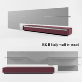 B & B Italy wall tv stand