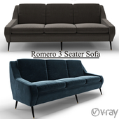 Romero 3 Seat Sofa