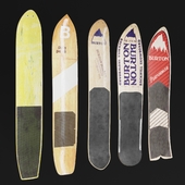 BURTON vintage snowboards Set-01