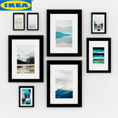 Набор картин IKEA - КНОППЭНГ.