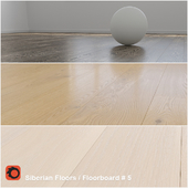 Siberian Floors - Floorboard / parquet, parquet - set 5