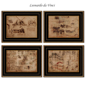 A series of works by Leonardo da Vinci | set 2