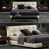 Minotti Bedford Cover Bed