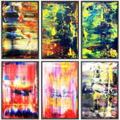 Paintings abstract | set 109