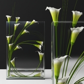 Lily Flower Glass