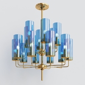 Chandelier Led Creative Personality Blue