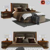 Diamond bed by Turri