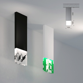 trasparenze Viabizzuno - exit light - wc light