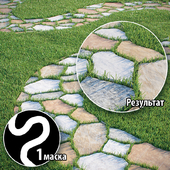 Stone path | Lawn