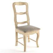 Iban Solid Wood Upholstered Dining Chair